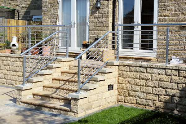 Handrail around the House