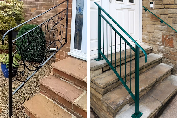 Two small Handrails